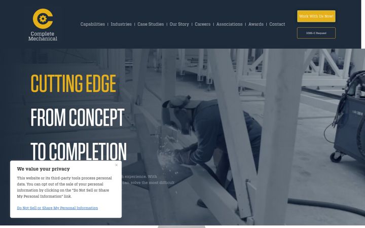 Screenshot of completemech.com