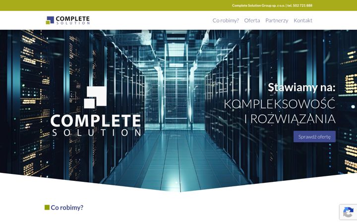 Screenshot of completesolution.pl