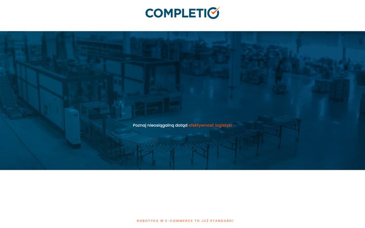 Screenshot of completiofulfillment.pl