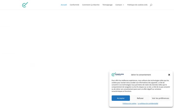 Screenshot of completo.fr