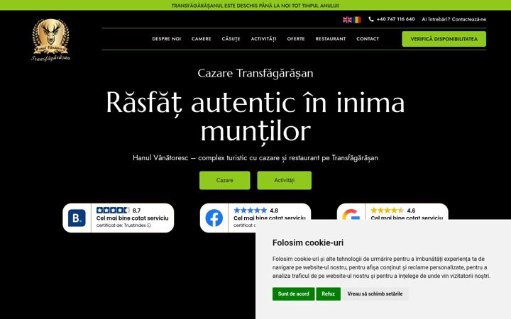 Screenshot of complex-balea.ro