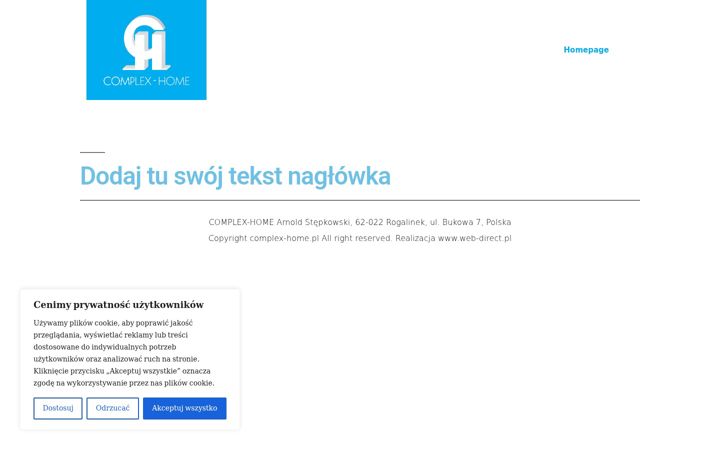 Screenshot of complex-home.pl