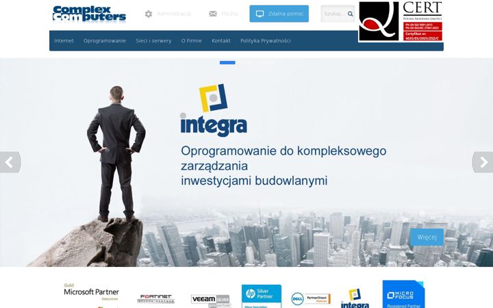 Screenshot of complex.com.pl