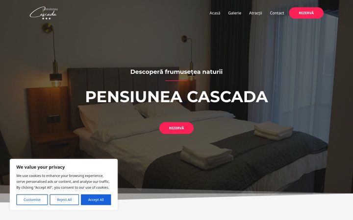 Screenshot van complexcascada.ro