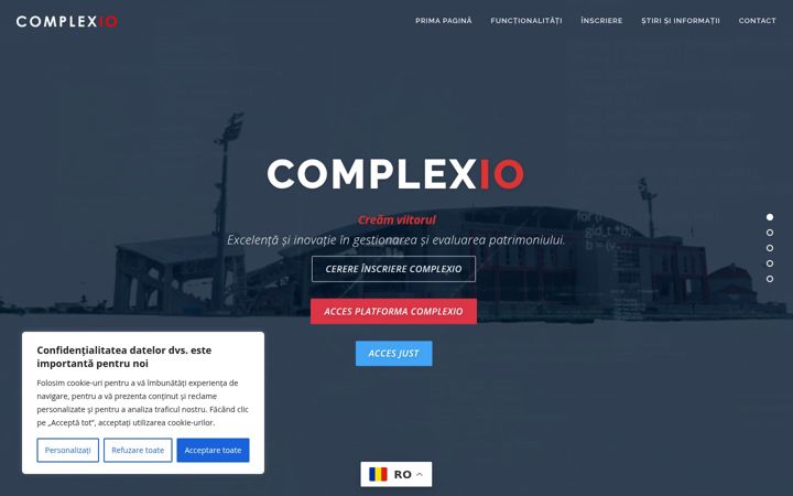 Screenshot of complexio.ro