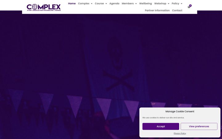Screenshot of complextilburg.nl