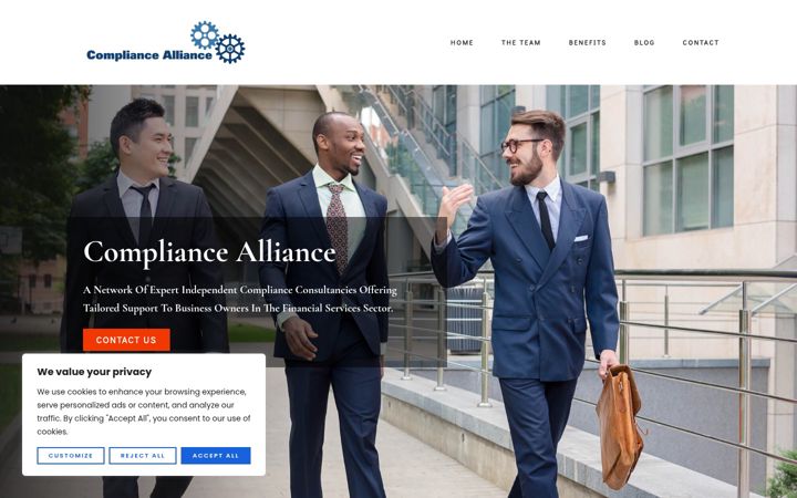 Screenshot of compliancealliance.net