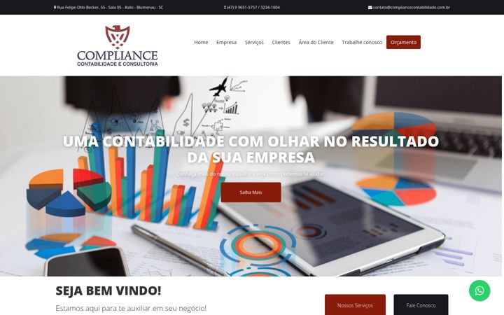 Snímek obrazovky compliancecontabilidade.com.br