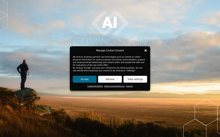 Zrzut ekranu compliancesolutions.ai