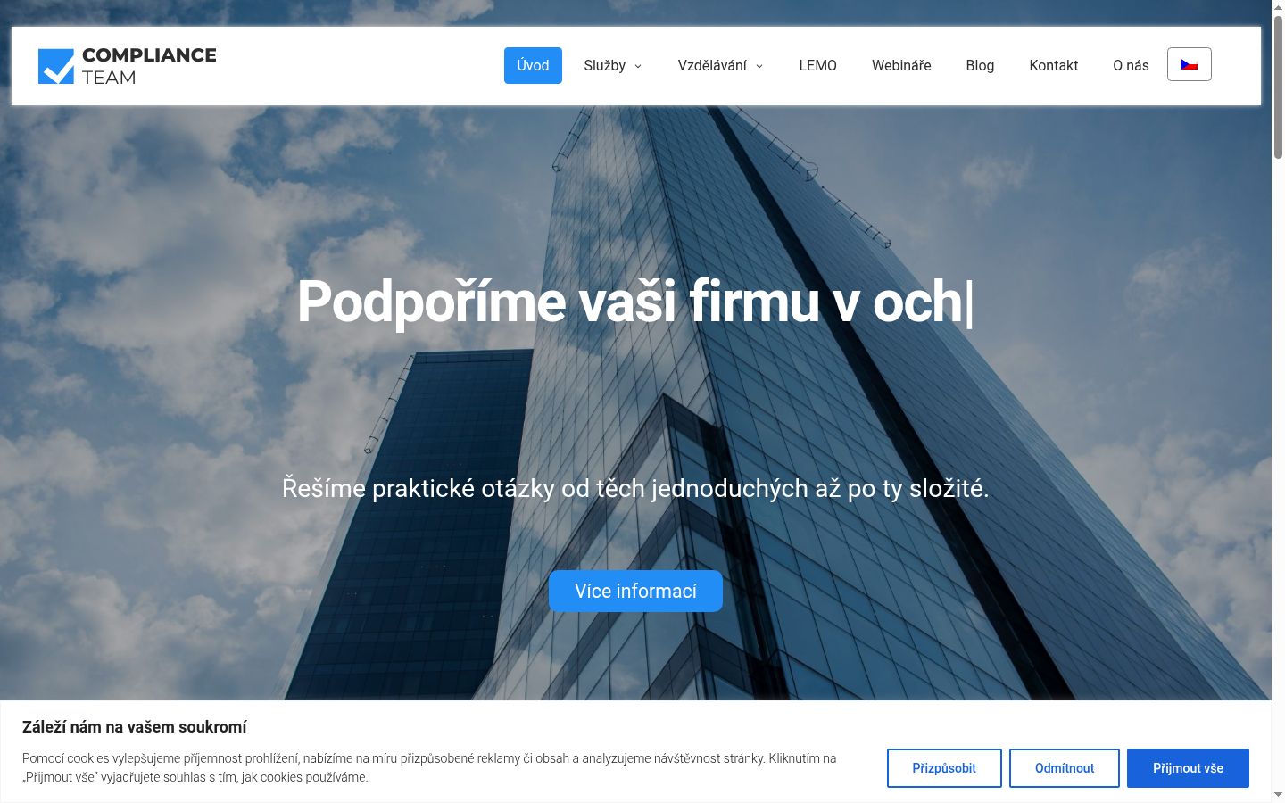 Zrzut ekranu banera zgody wyświetlanego przed jakąkolwiek interakcją