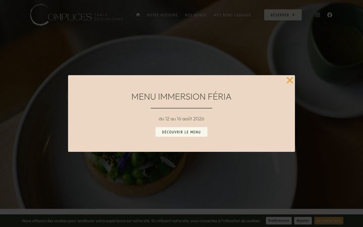 Screenshot of complicesdax.fr