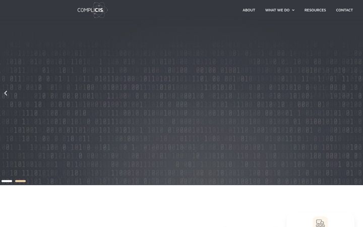 Screenshot of complicis.co.uk