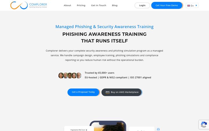 Screenshot of complorer.com