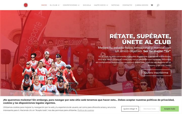 Screenshot of complutumtriatlon.org