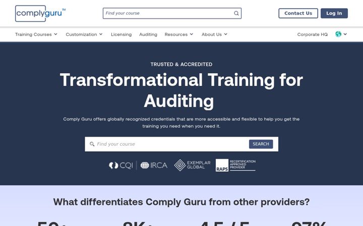 Screenshot of complyguru.com