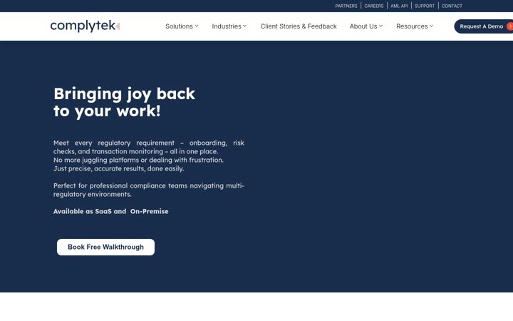Zrzut ekranu complytek.ai