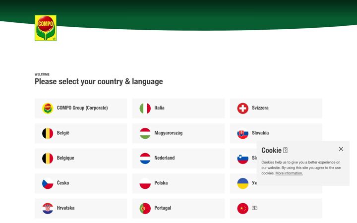 Screenshot of compo.com