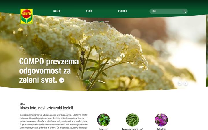 Snímek obrazovky compo.si