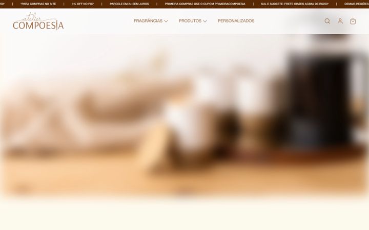 Screenshot of compoesia.com