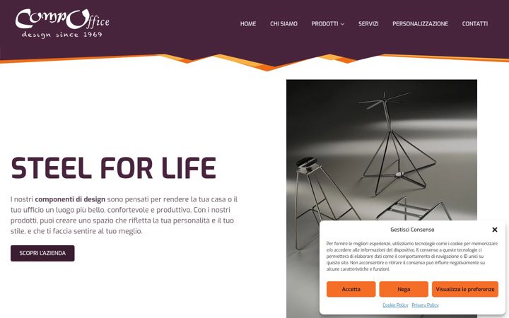Screenshot of compoffice.com