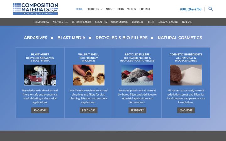 Screenshot of compomat.com