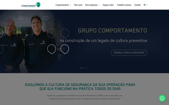 Snímek obrazovky comportamento.com.br
