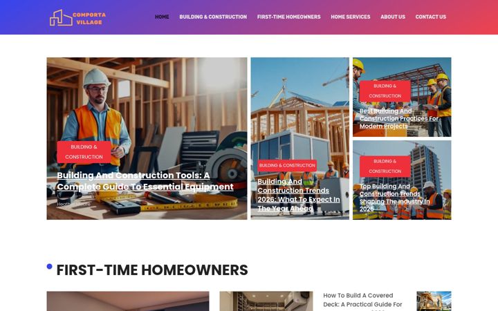 Screenshot of comportavillage.com