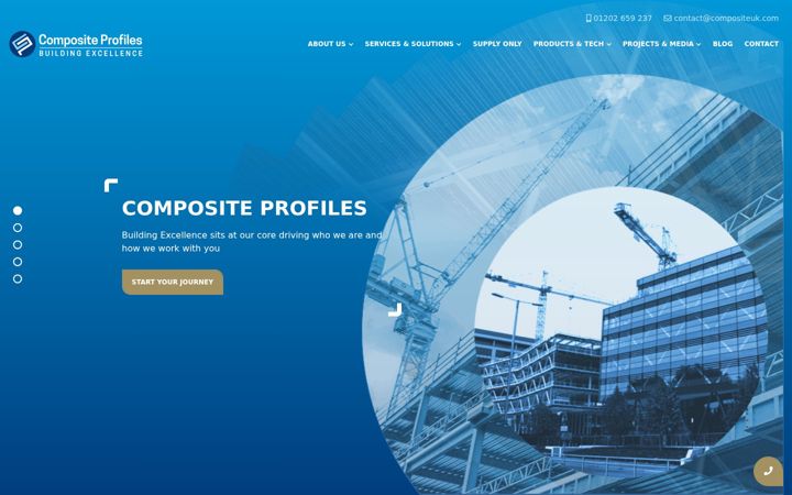 Screenshot of compositeuk.com