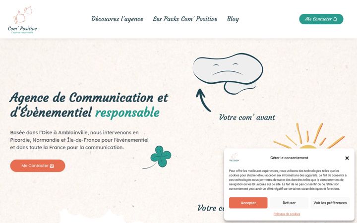 Ekrano kopija compositive.fr