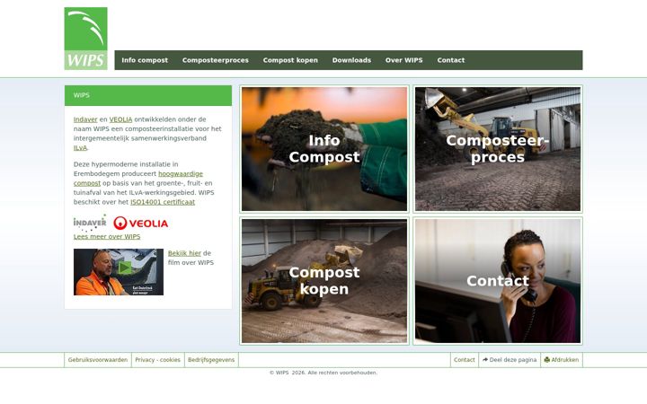 Screenshot of compost-wips.be