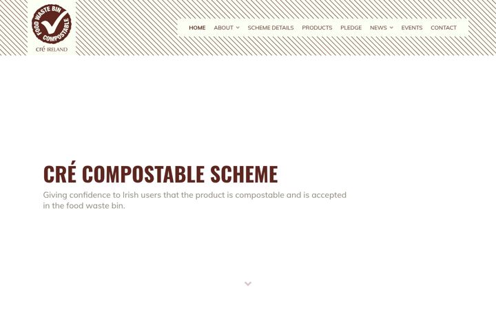 Screenshot di compostable.ie
