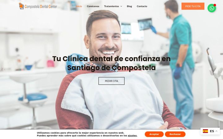 Screenshot of composteladentalcenter.com