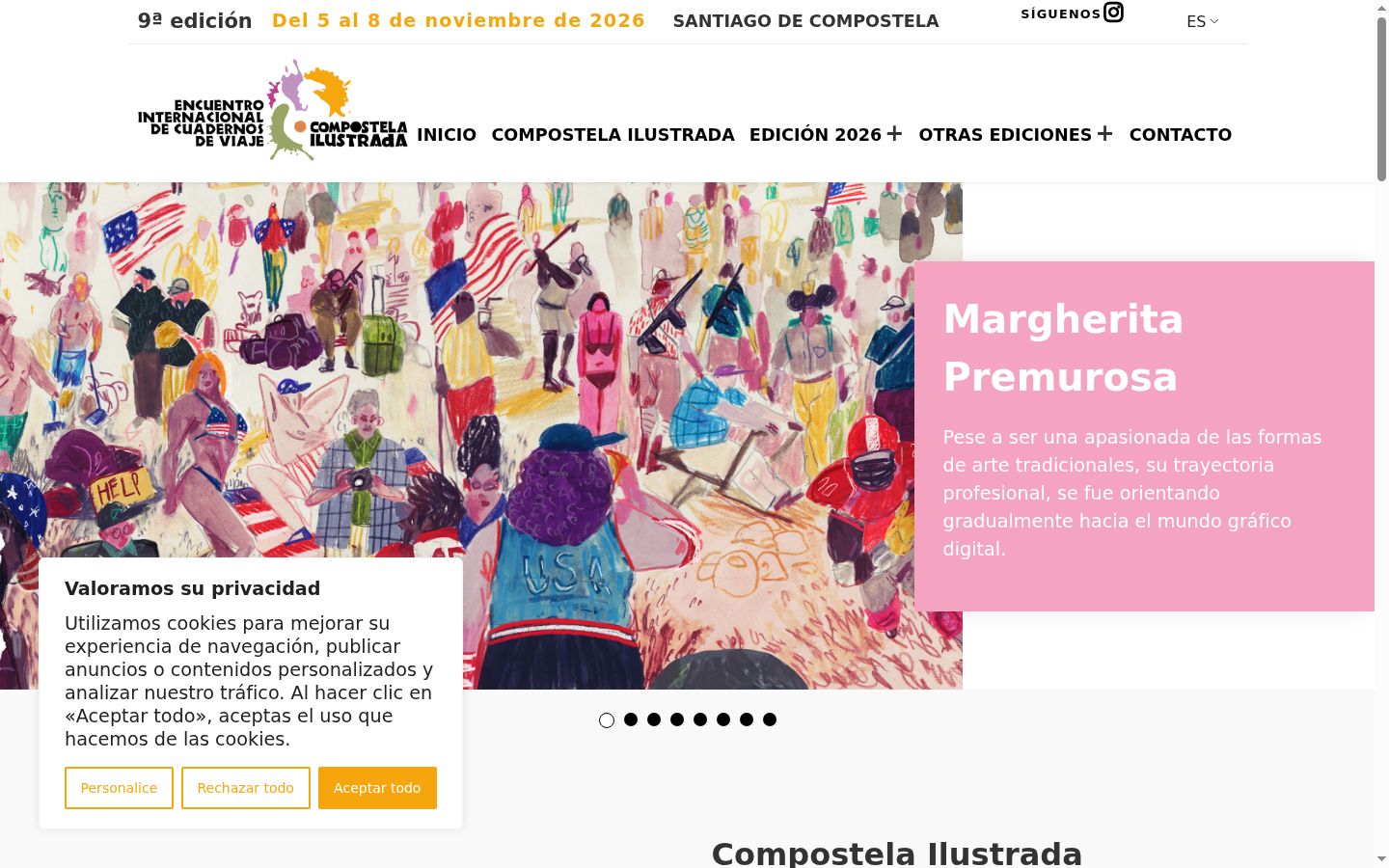 Screenshot tal-banner tal-kunsens muri qabel kwalunkwe interazzjoni