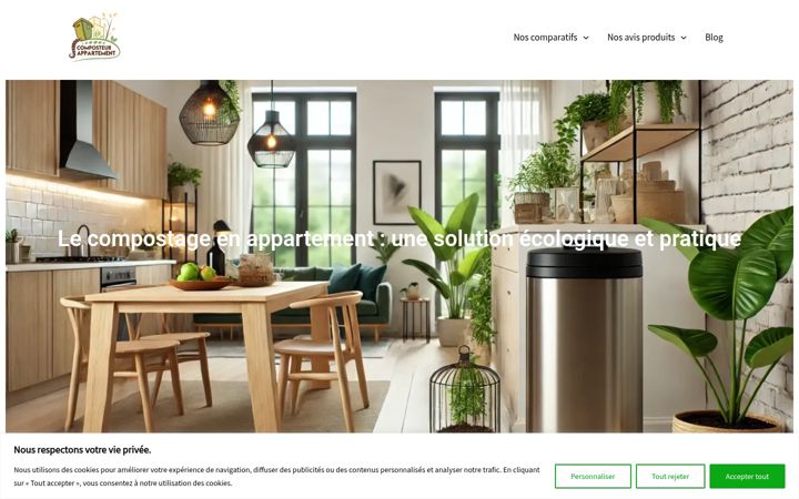 Screenshot of composteur-appart.fr
