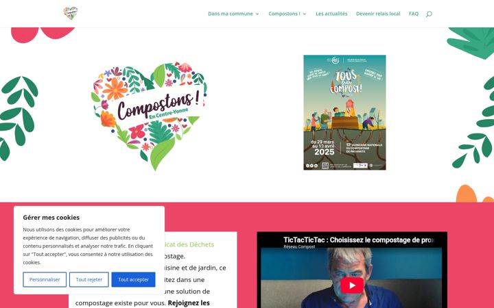 Skjermbilde av compostons.info