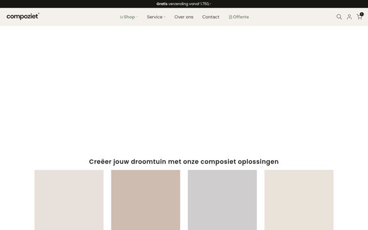 Screenshot of compoziet.com