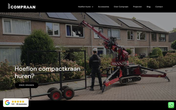 Captură de ecran a compraan.nl