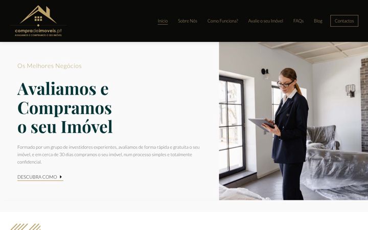 Screenshot of compradeimoveis.pt
