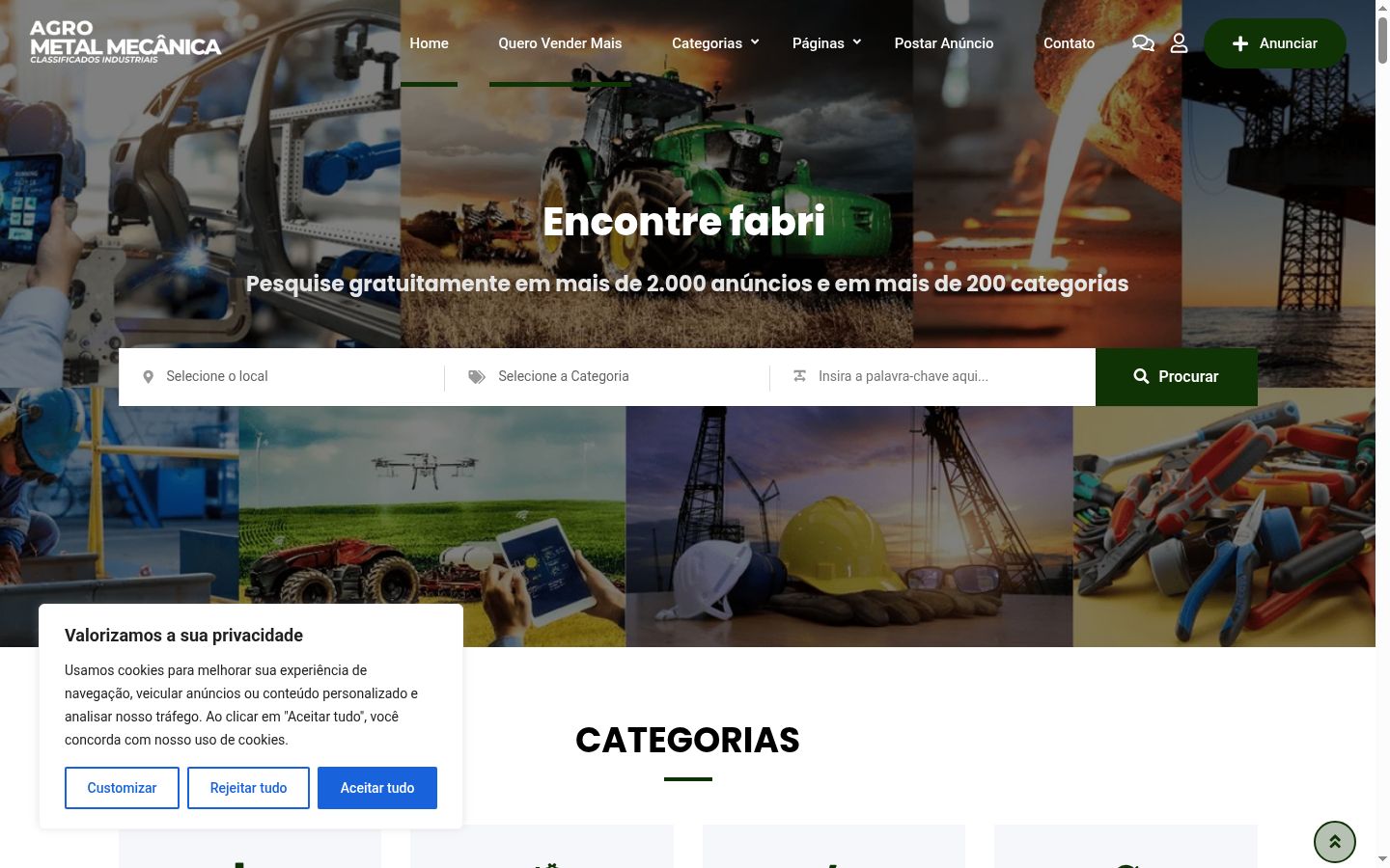 Screenshot tal-banner tal-kunsens muri qabel kwalunkwe interazzjoni