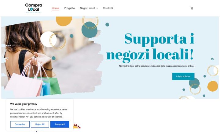 Screenshot of compralocal.it