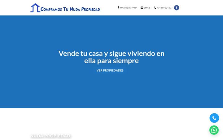 Screenshot van compramostunudapropiedad.es