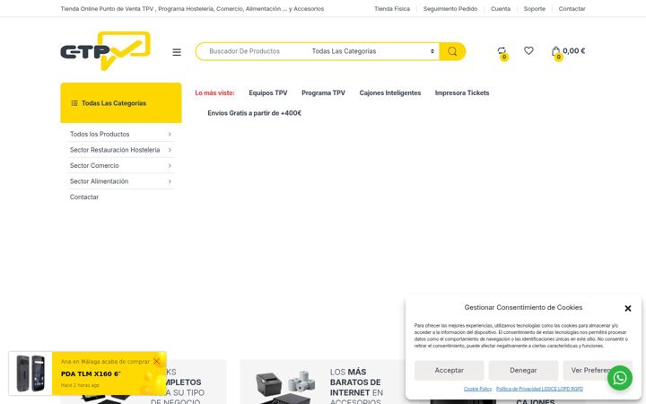 Screenshot of comprar-tpv.com