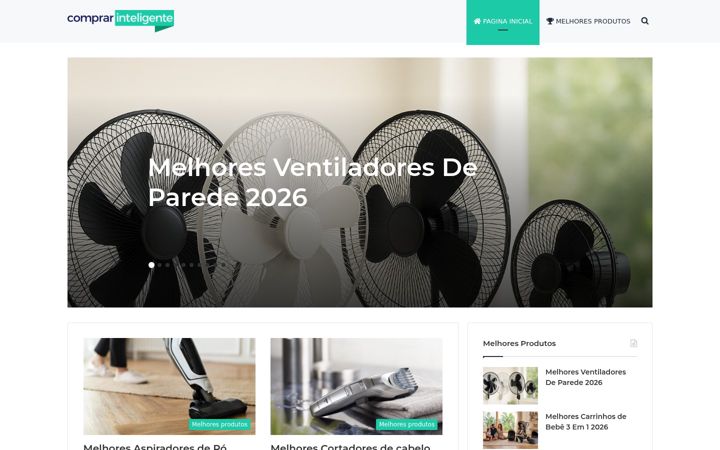 Screenshot of comprarinteligente.com.br