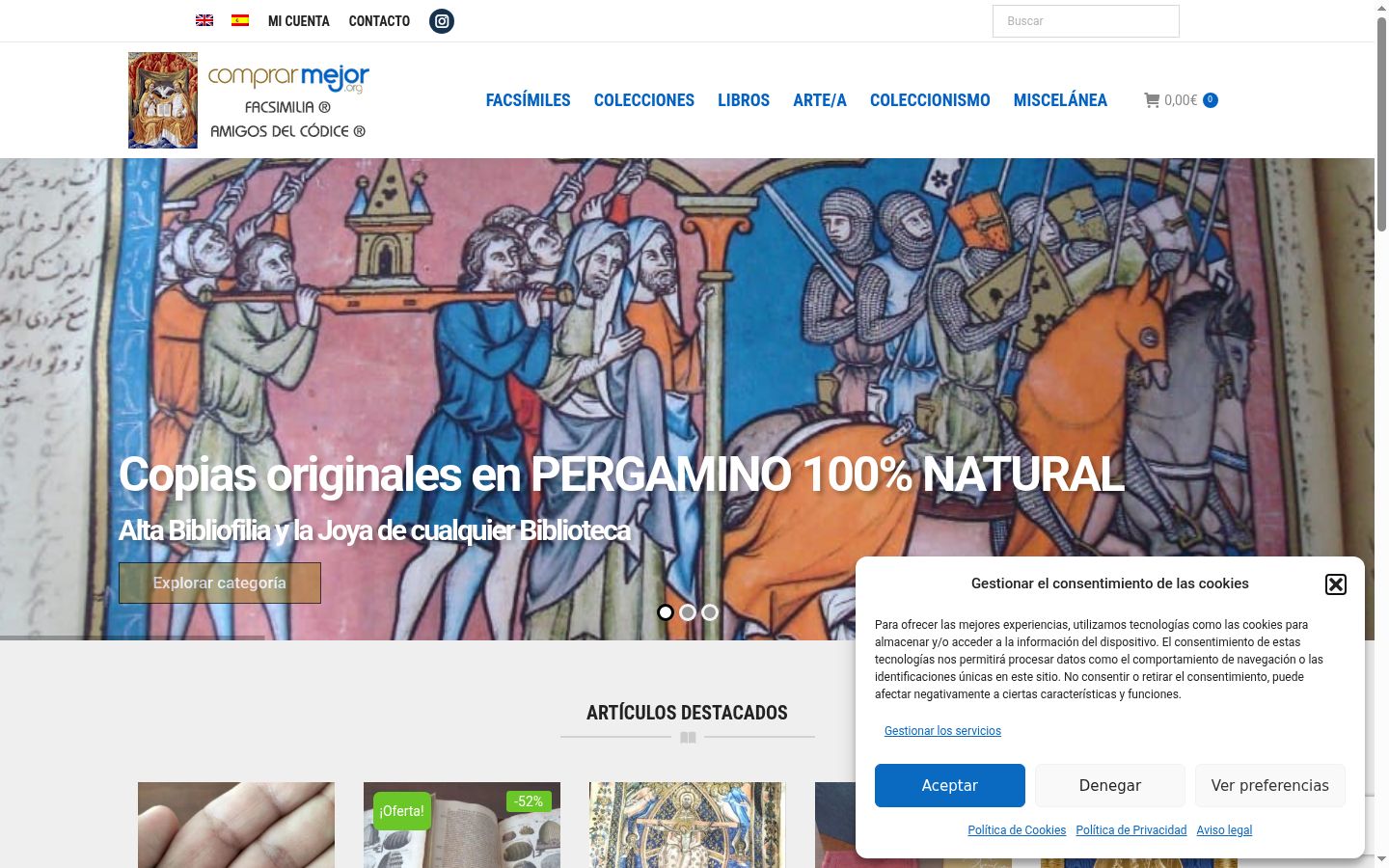 Screenshot tal-banner tal-kunsens muri qabel kwalunkwe interazzjoni