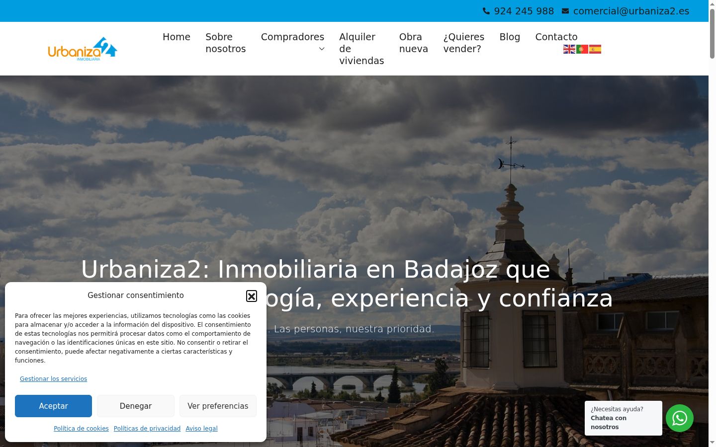 Screenshot tal-banner tal-kunsens muri qabel kwalunkwe interazzjoni