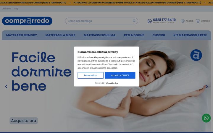 Screenshot of comprarredo.it