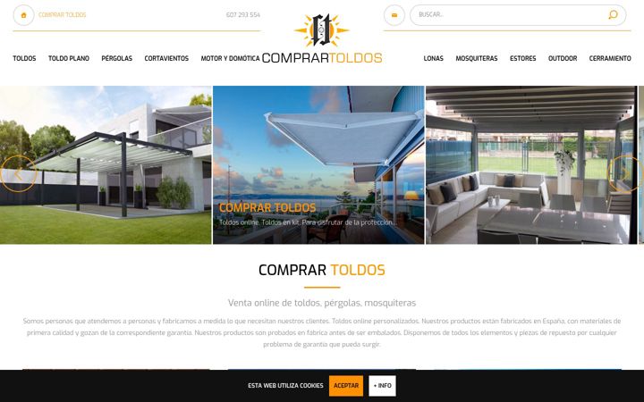 Screenshot of comprartoldos.com