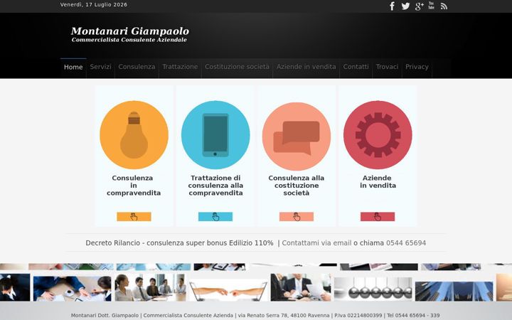 Screenshot of compravenditaaziende.it