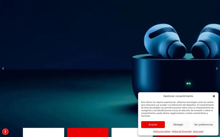 Screenshot of compraventatecnologiasevilla.es