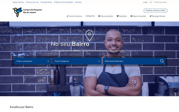 Ekrano kopija compredopequeno-rio.com.br